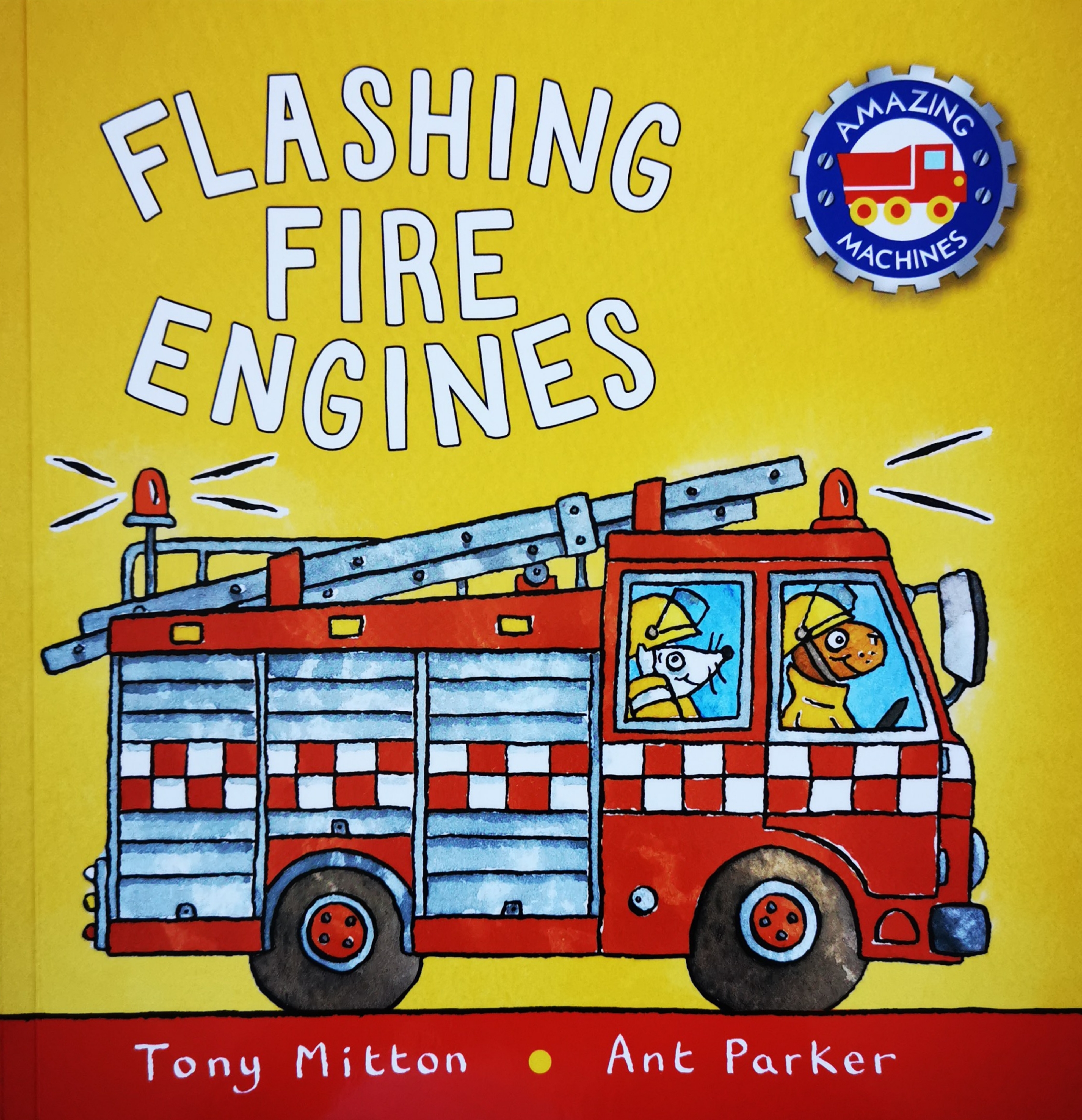 Flashing Fire Engines