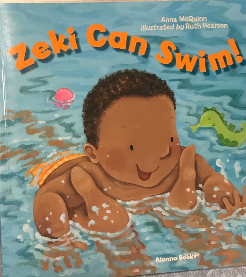 Zeki can swim