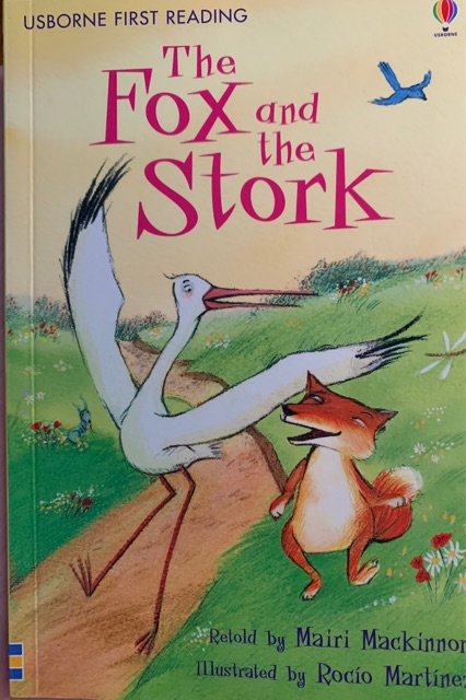 Usborne first reading-the fox and the stork