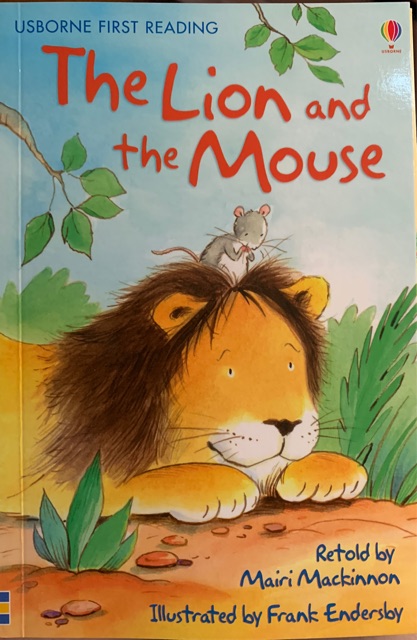 Usborne first reading-the lion and the mouse