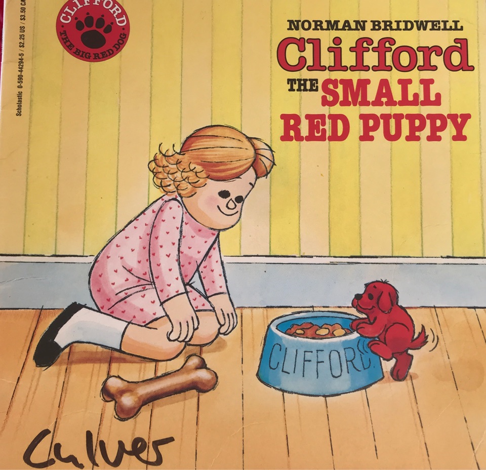 Clifford the small red puppy