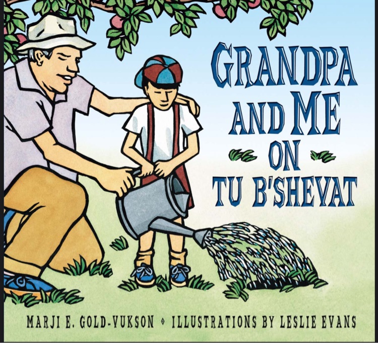 Grandpa and me onu tu b'shevat