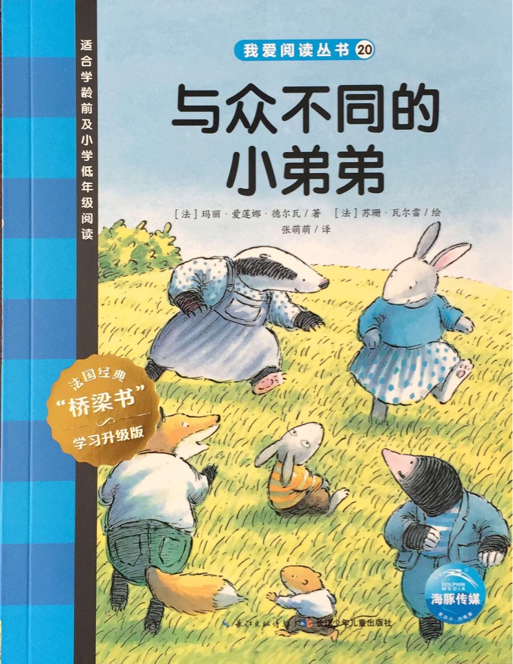 我愛(ài)閱讀叢書(shū)藍(lán)色系列20：與眾不同的小弟弟