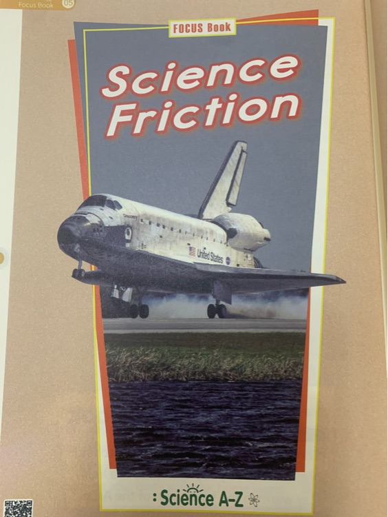 SAZ Grades 3-4 Science Friction