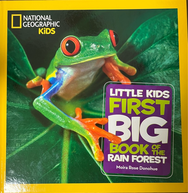 Little kids first big book of rain forest.