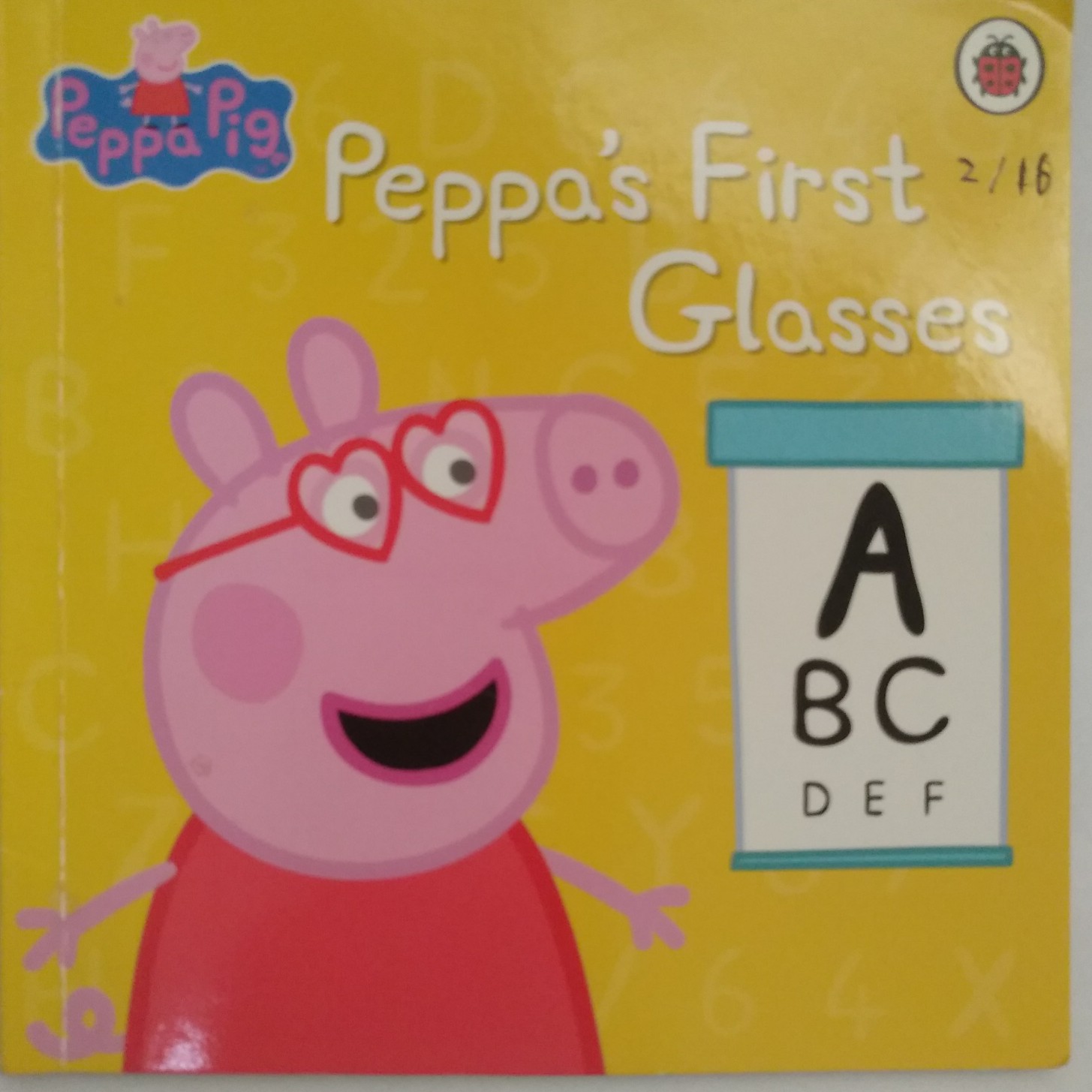 Peppa's first glasses