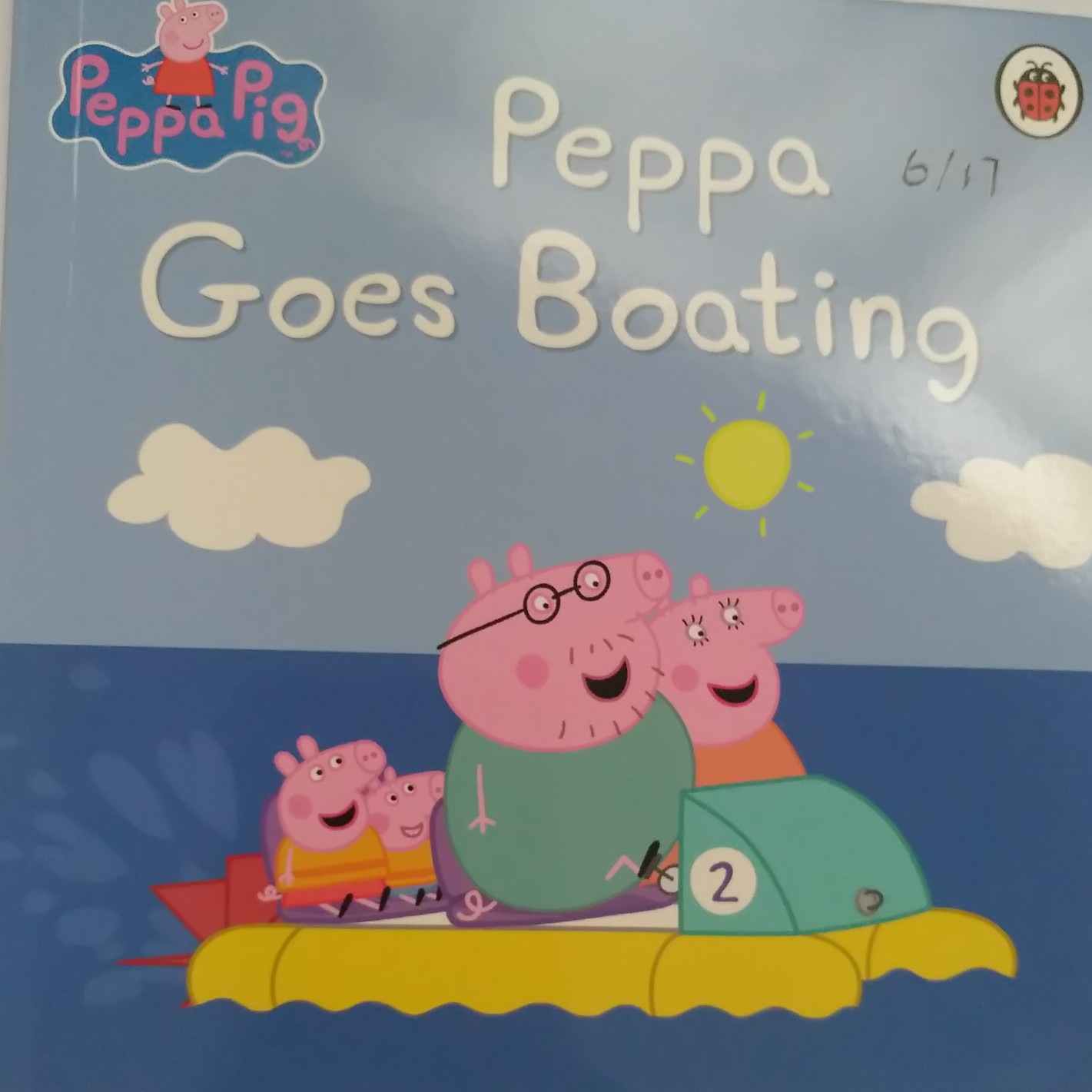 Peppa goes boating