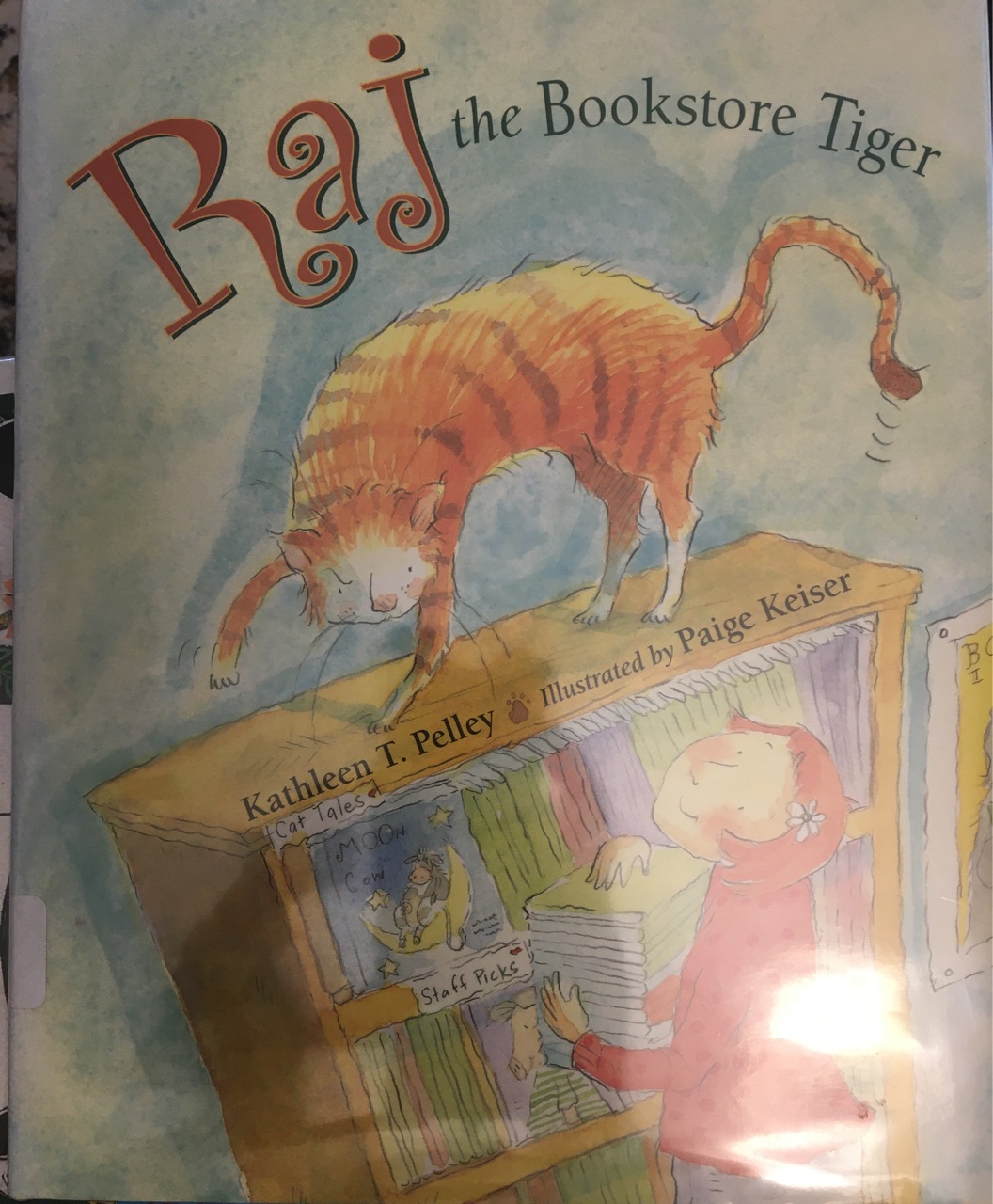 Rah the Bookstore Tiger