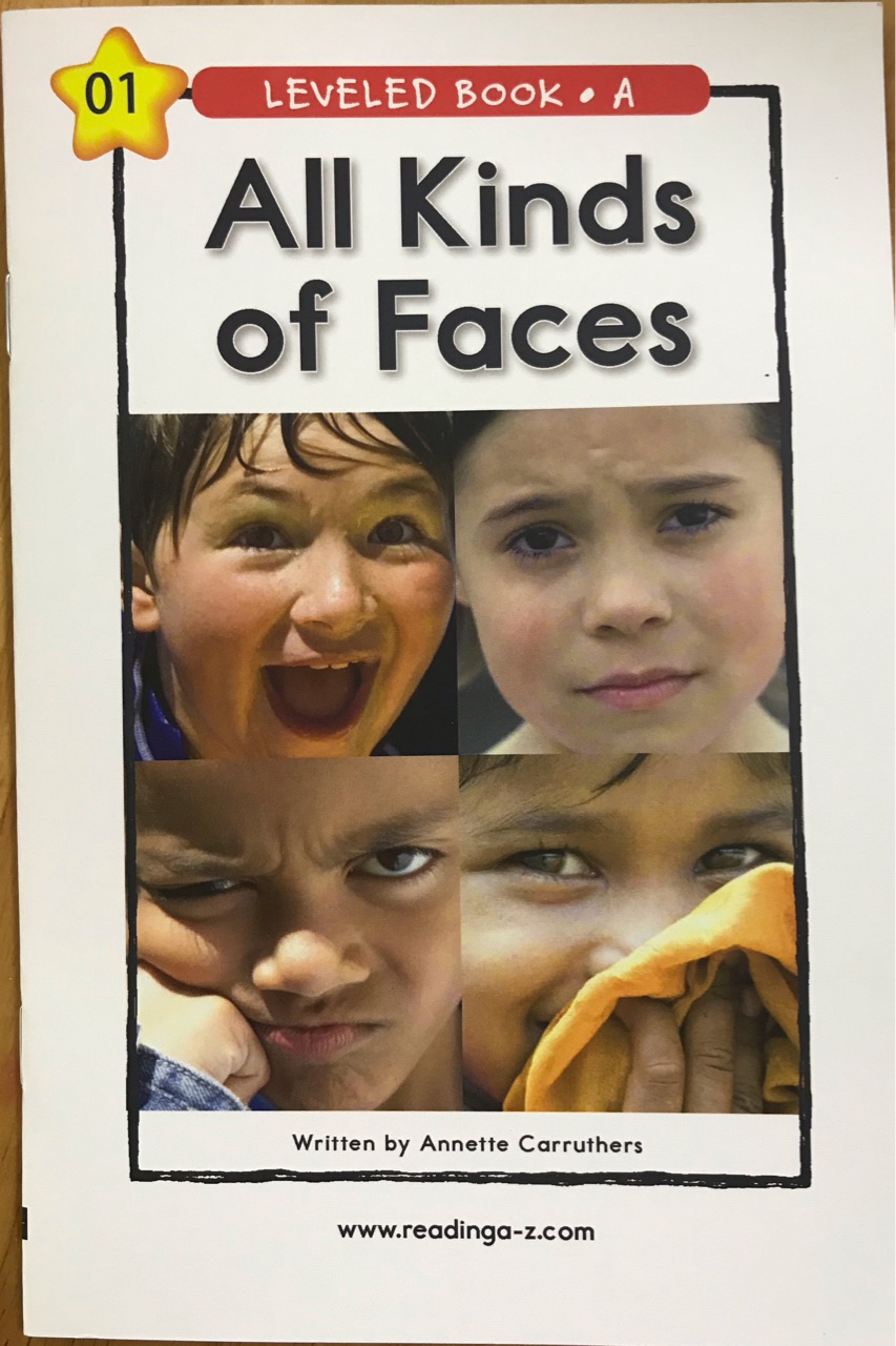 RAZ A: All Kinds of Faces