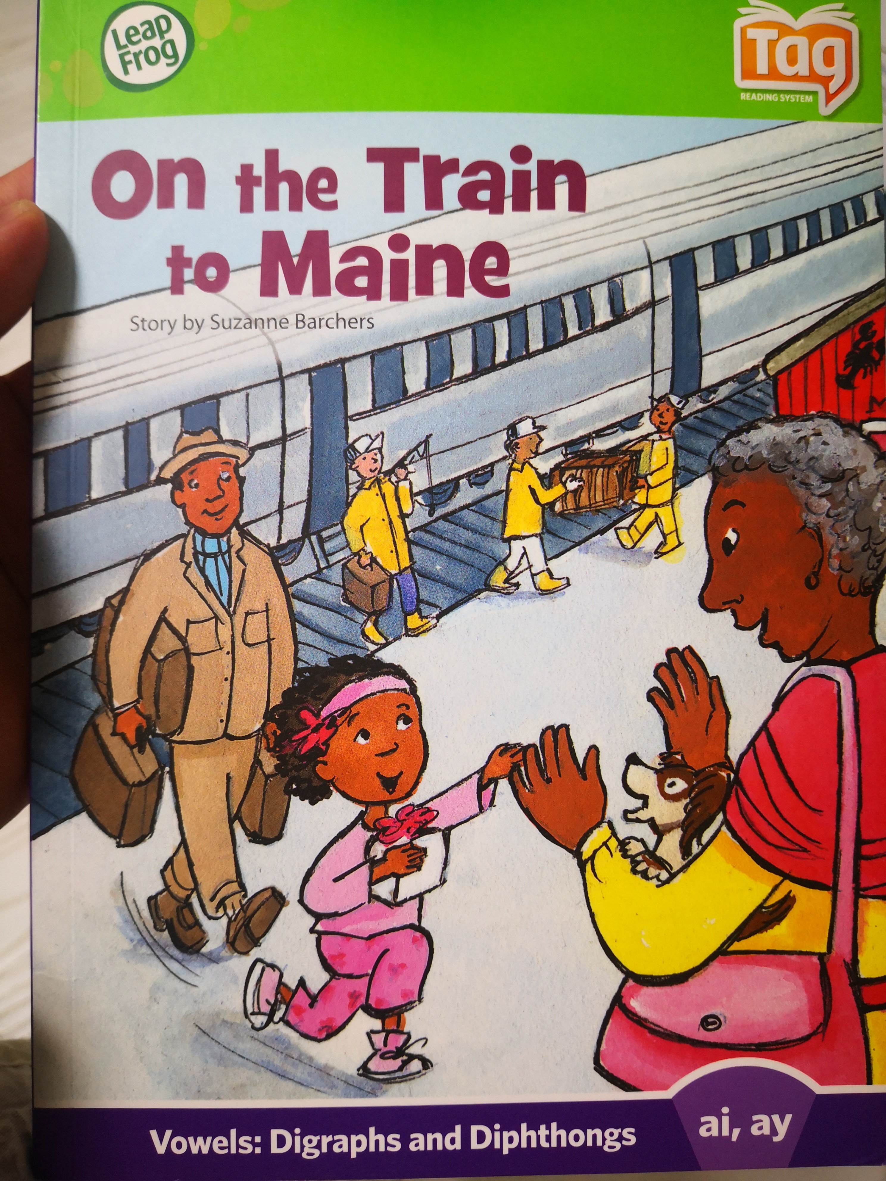 on the train to maine