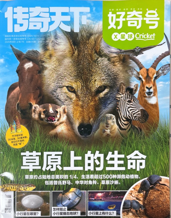好奇號(hào)2025年8月X星球: 草原上的生命