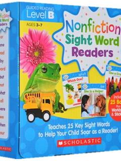 学乐常见词科普分级读本 B级 Nonfiction Sight Word Readers Level B