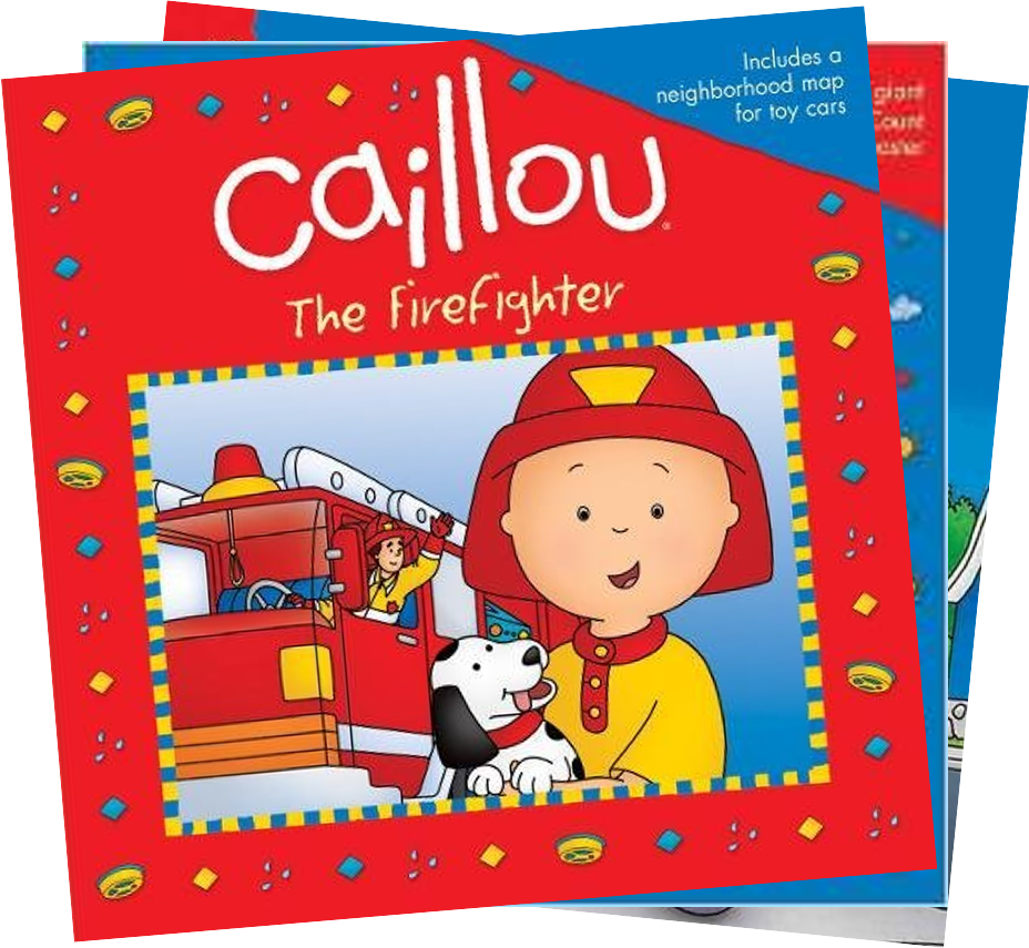 Caillou 卡由 系列故事書