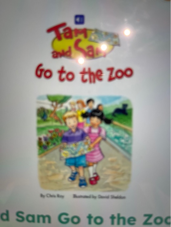 tam and sam go to the zoo