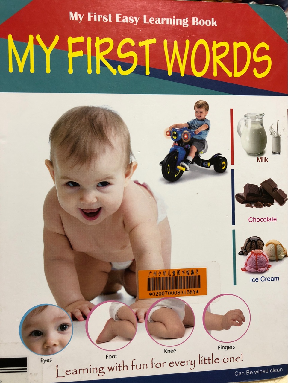 My first easy learning book, my first words