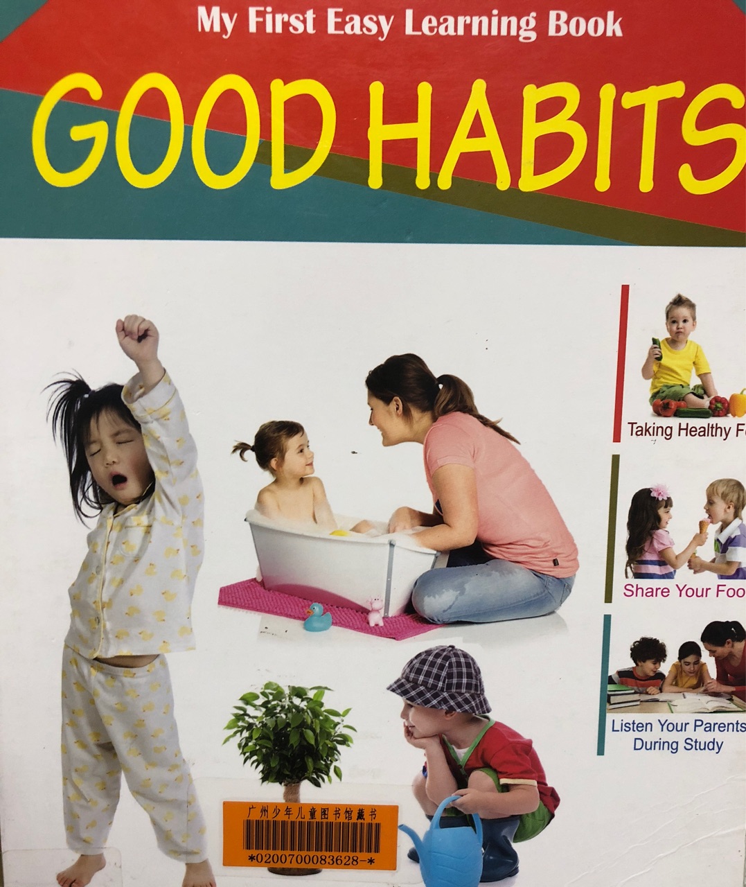 My first easy learning book, good habits.