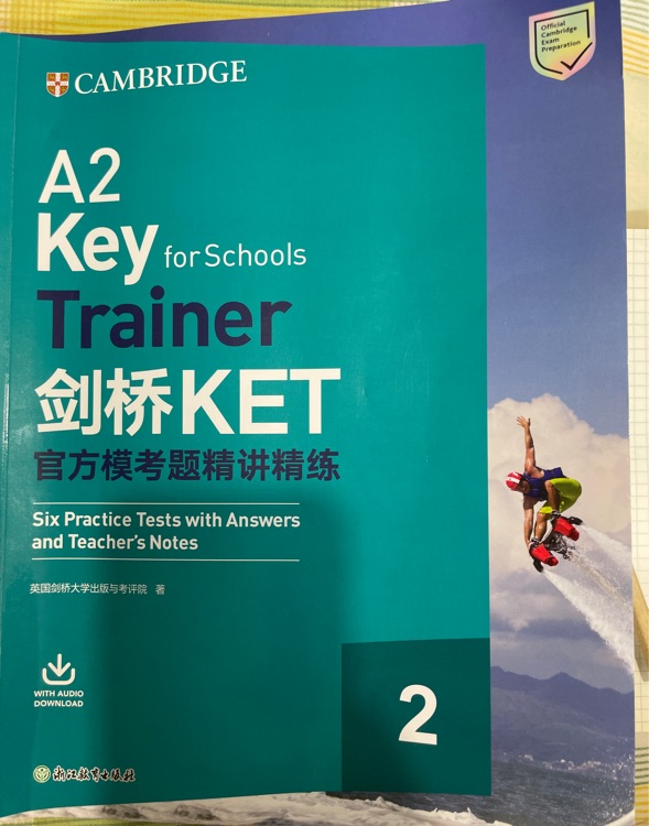 A2 key for school trainer 2