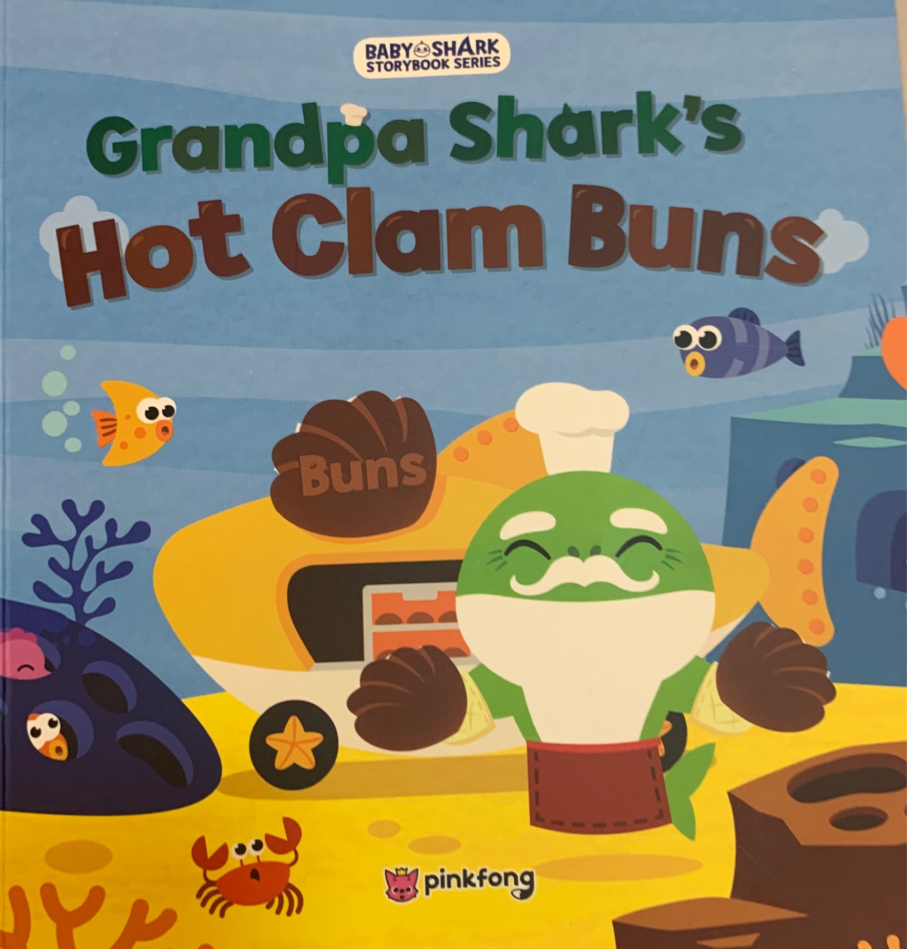 Grandpa Shark's hot clam buns