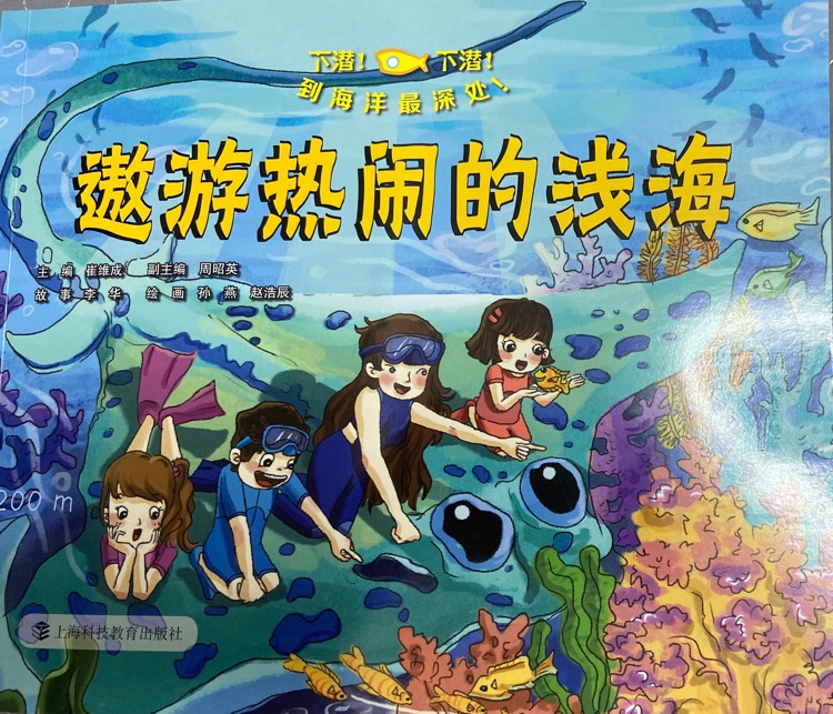 遨游熱鬧的淺海