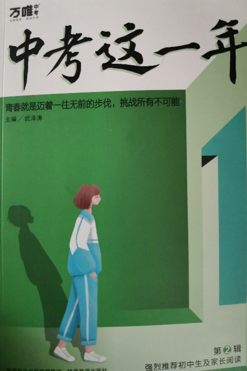 2022版萬唯中考這一年中學(xué)生必讀青春勵志書籍學(xué)習(xí)方法初中生課外讀物