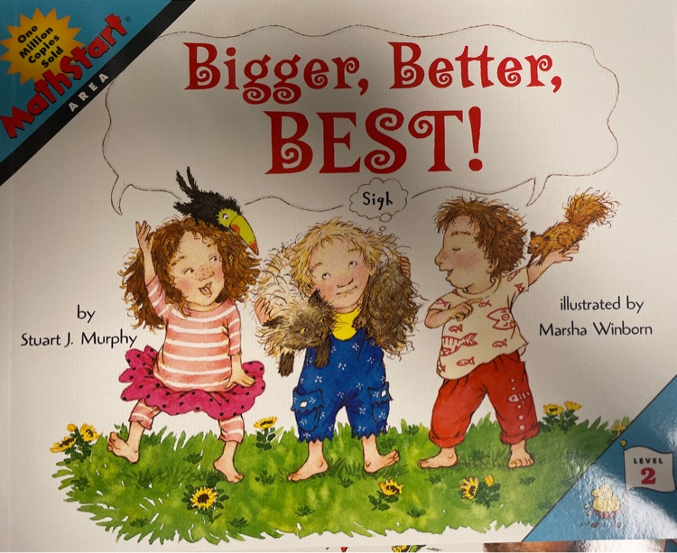 Math smart level 2 bigger better best
