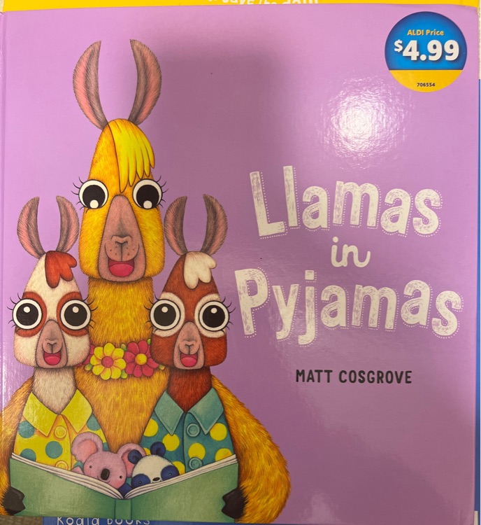 llamas in pyjamas