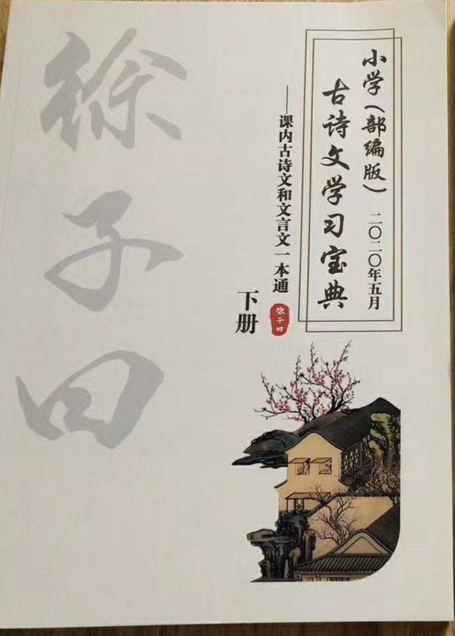 徐子曰古詩文學(xué)習(xí)寶典(下)