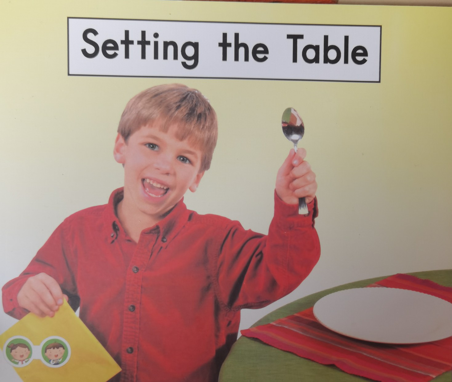 Setting the table