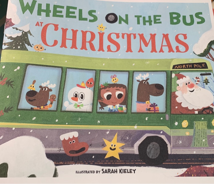 The wheels on the bus at Christmas