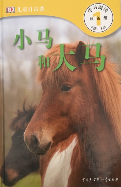 DK兒童目擊者 預(yù)備級 0歲-3歲：小馬和大馬