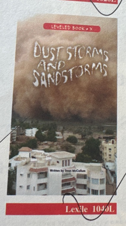 dust storms and sandstorms