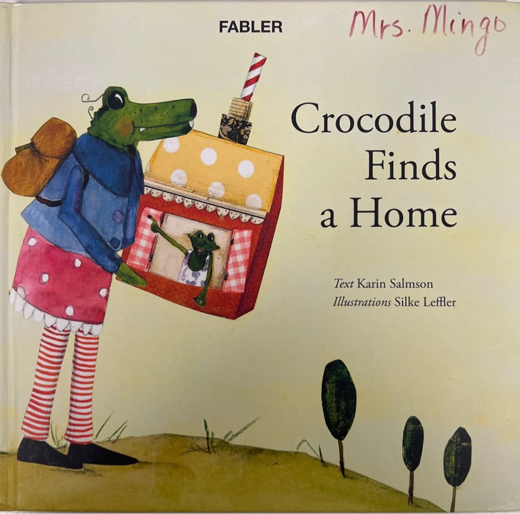 Crocodile finds a home