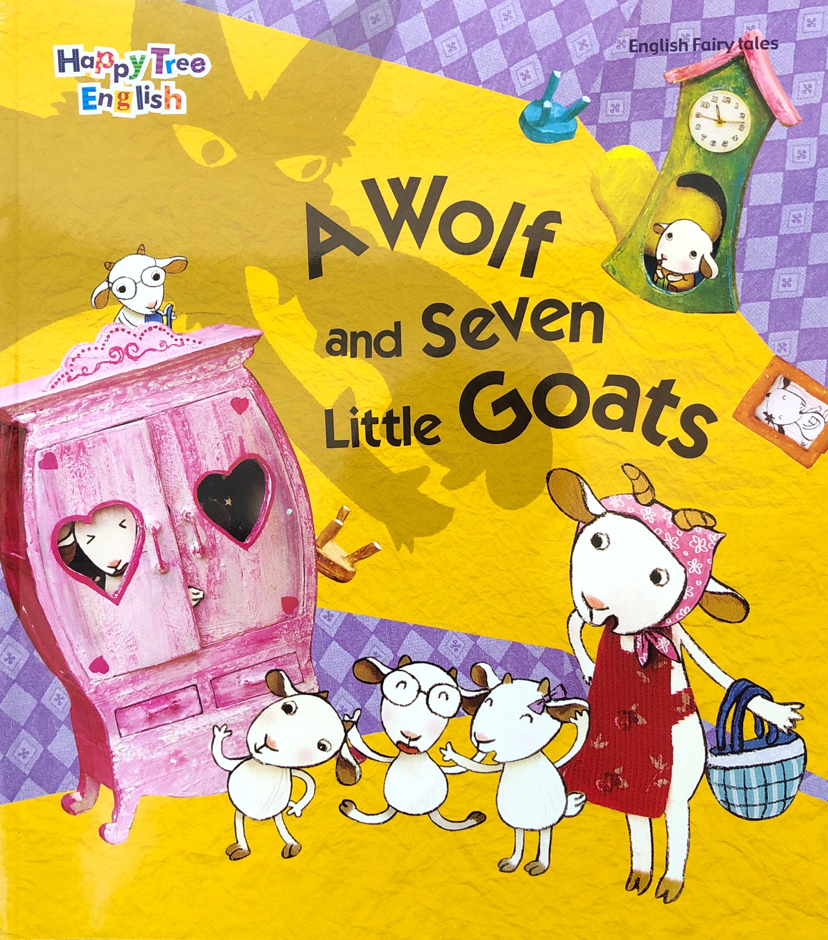 A wolf and seven little goats