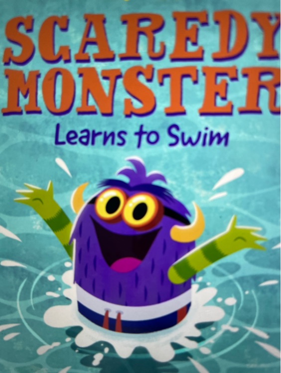 scaredy monster learns to swim