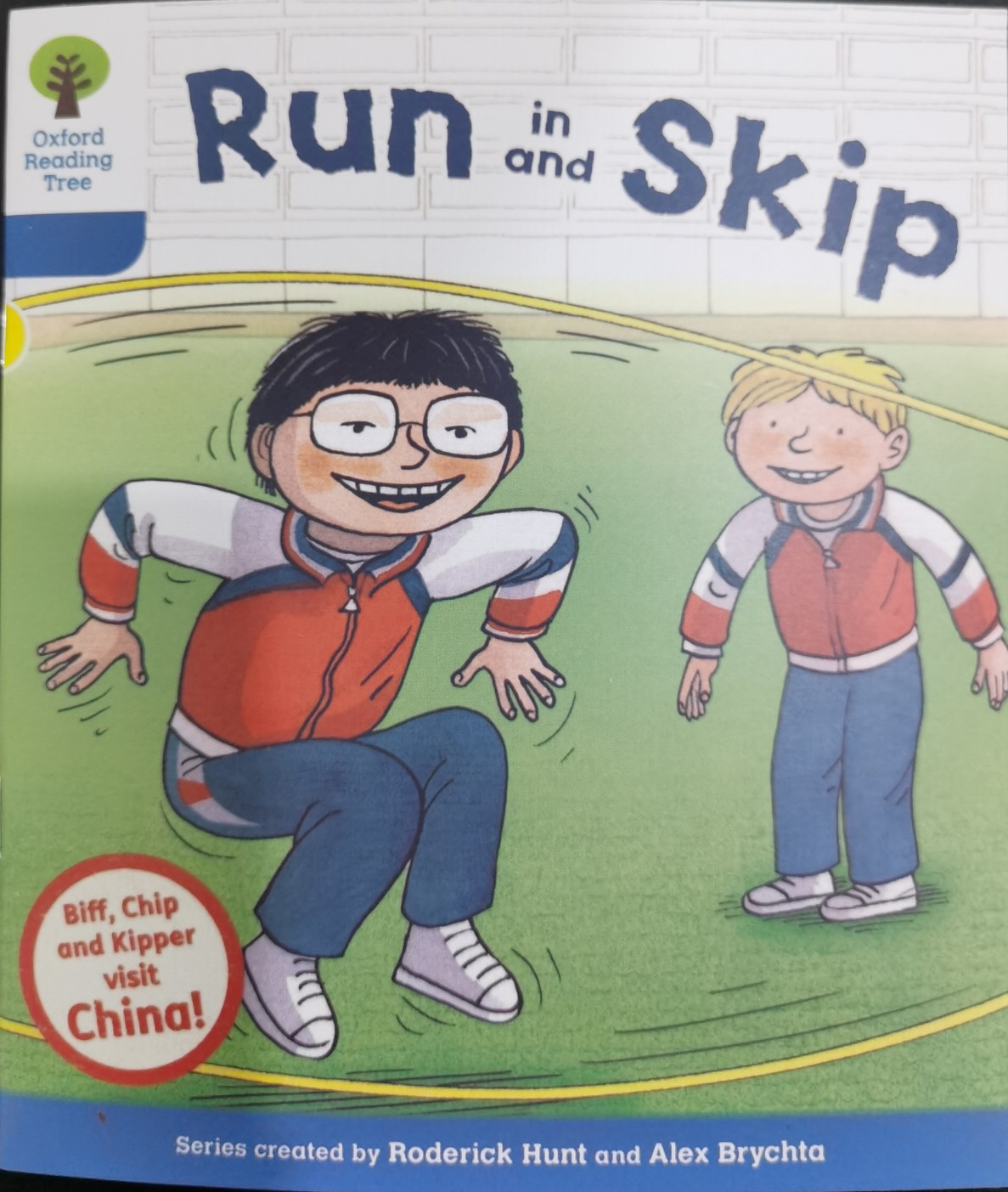 Run in and  skip 3
