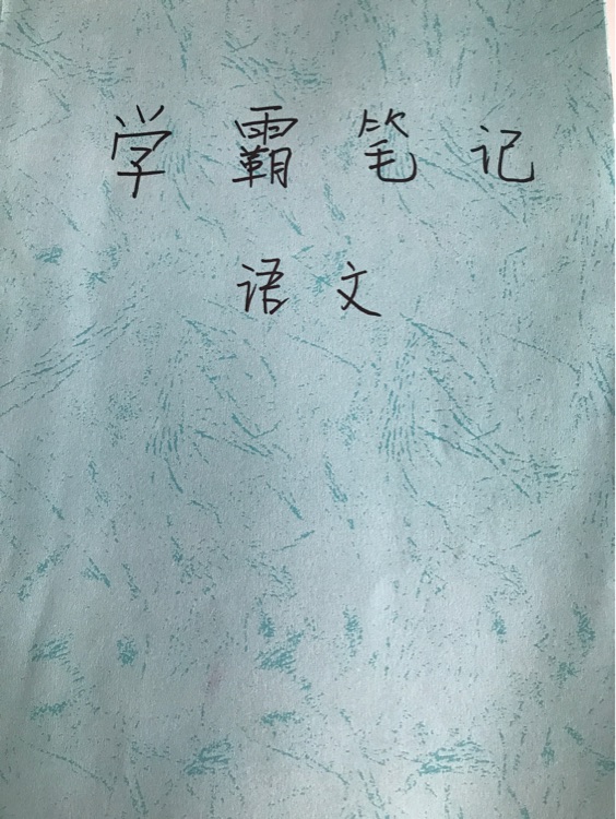 學(xué)霸語文筆記