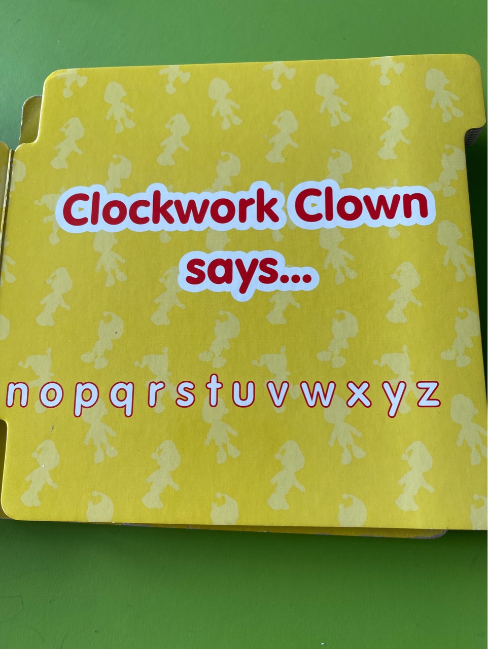 Clockwork Clown Says