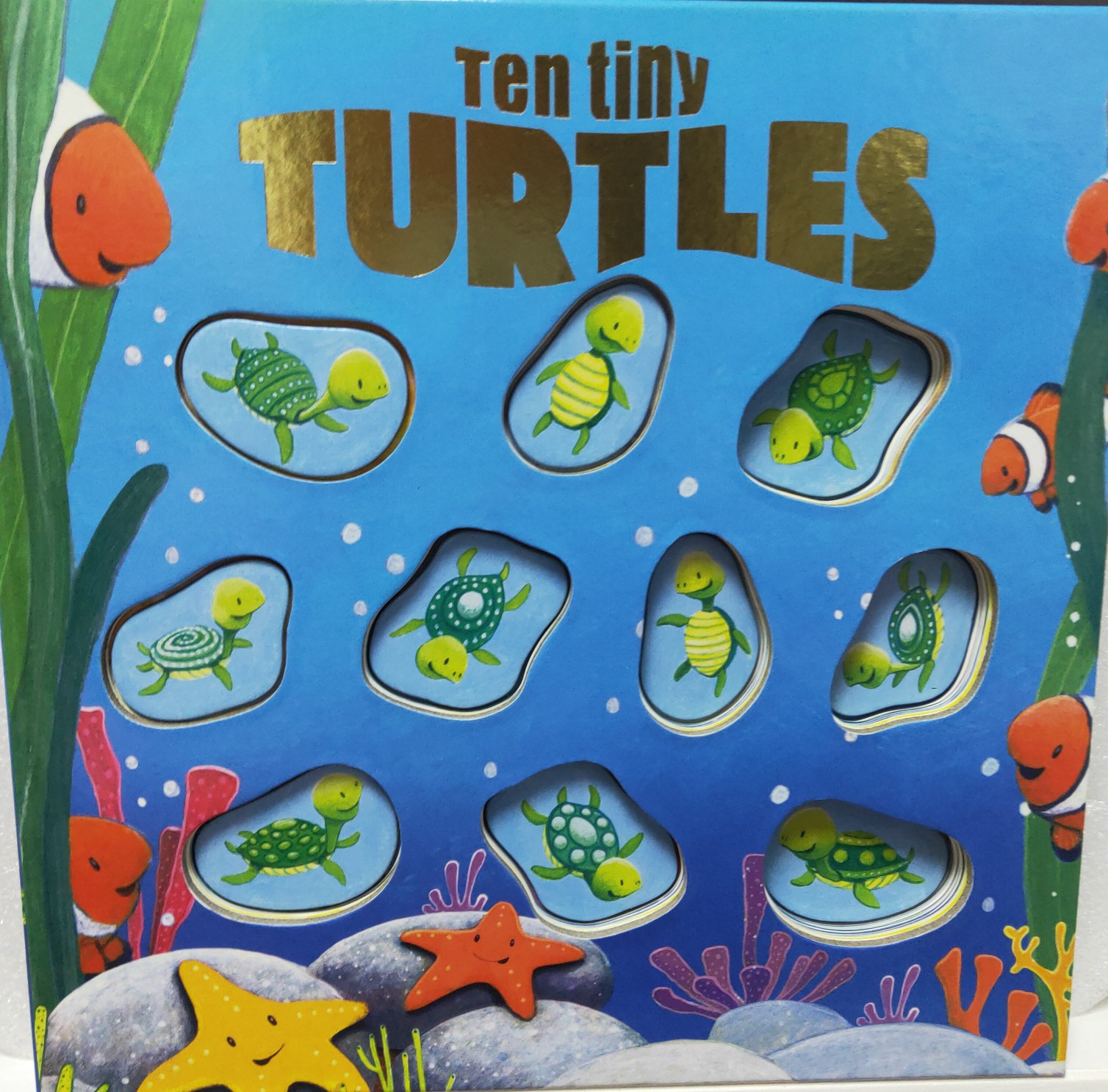 Ten  tiny turtles