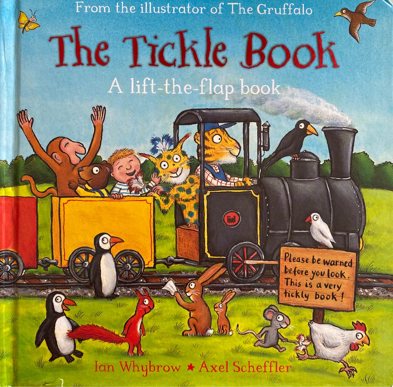 The Tickle Book: A Lift-the-Flap Book (Tom and Bear)