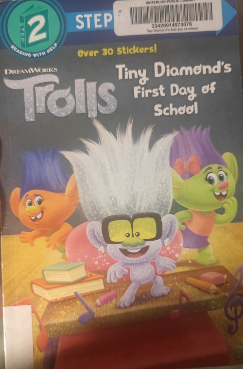 trolls:tiny diamond's first day of school