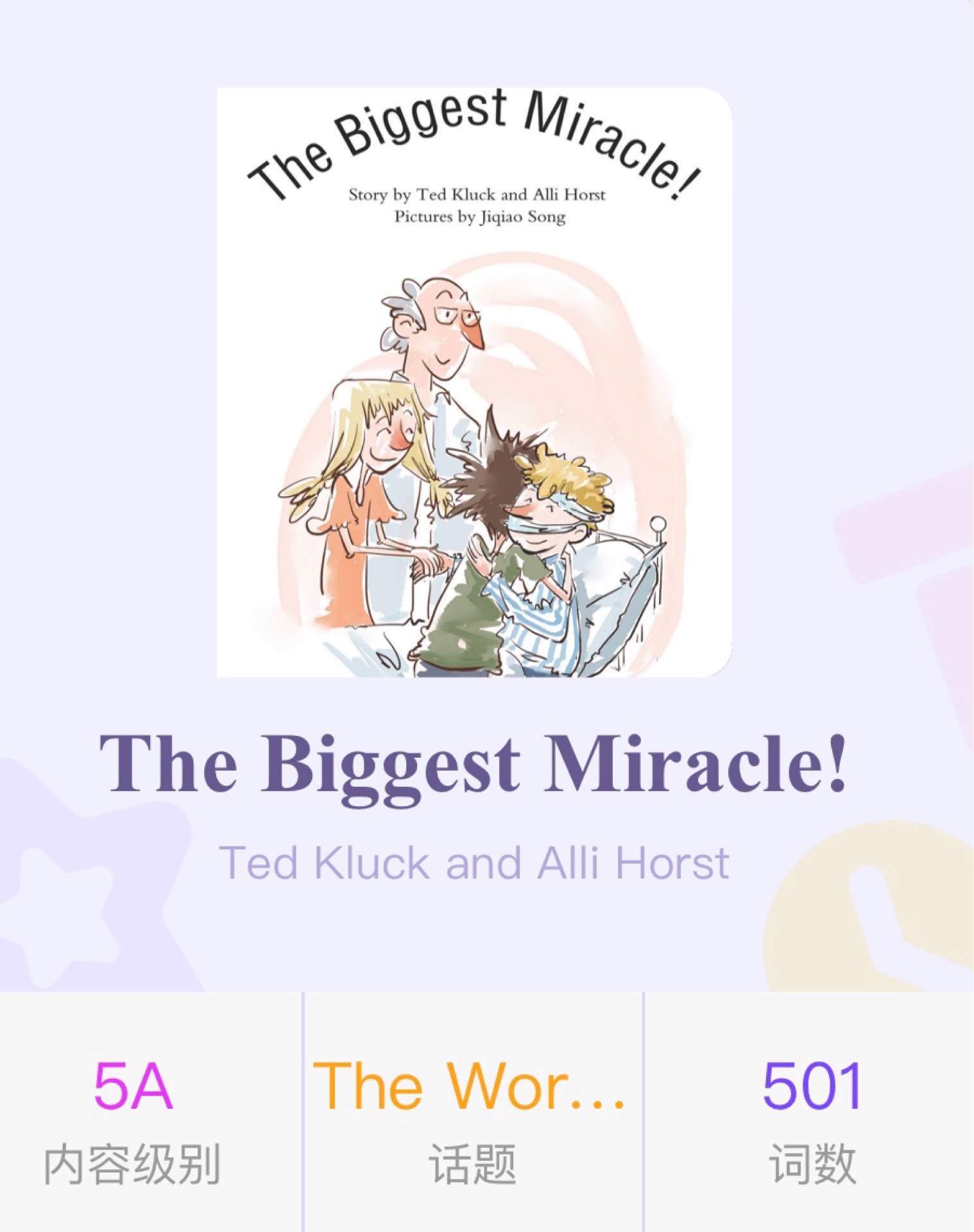 The biggest Miracle