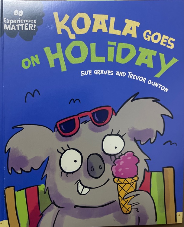 Koala goes on holiday