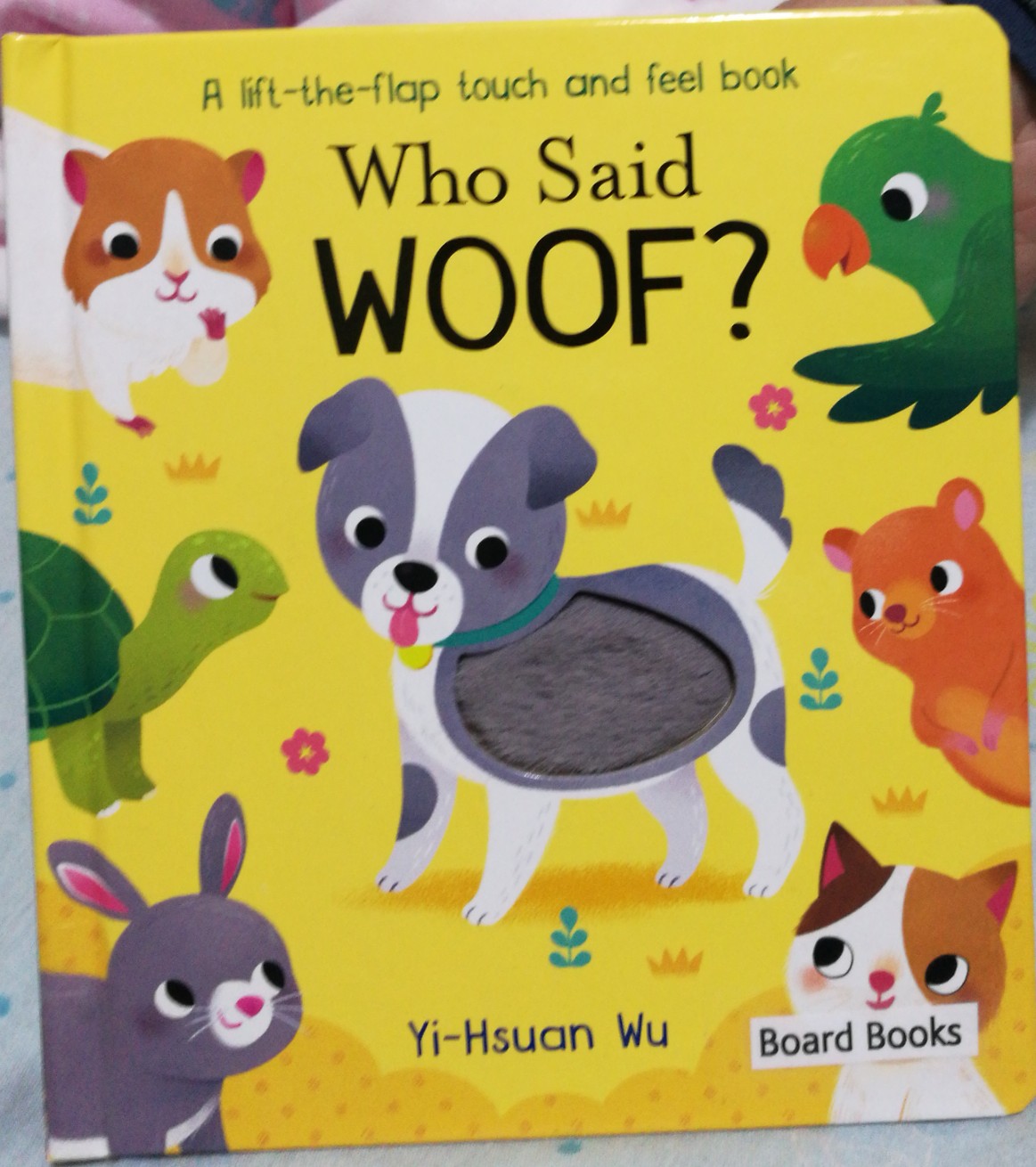 Who said WOOF?