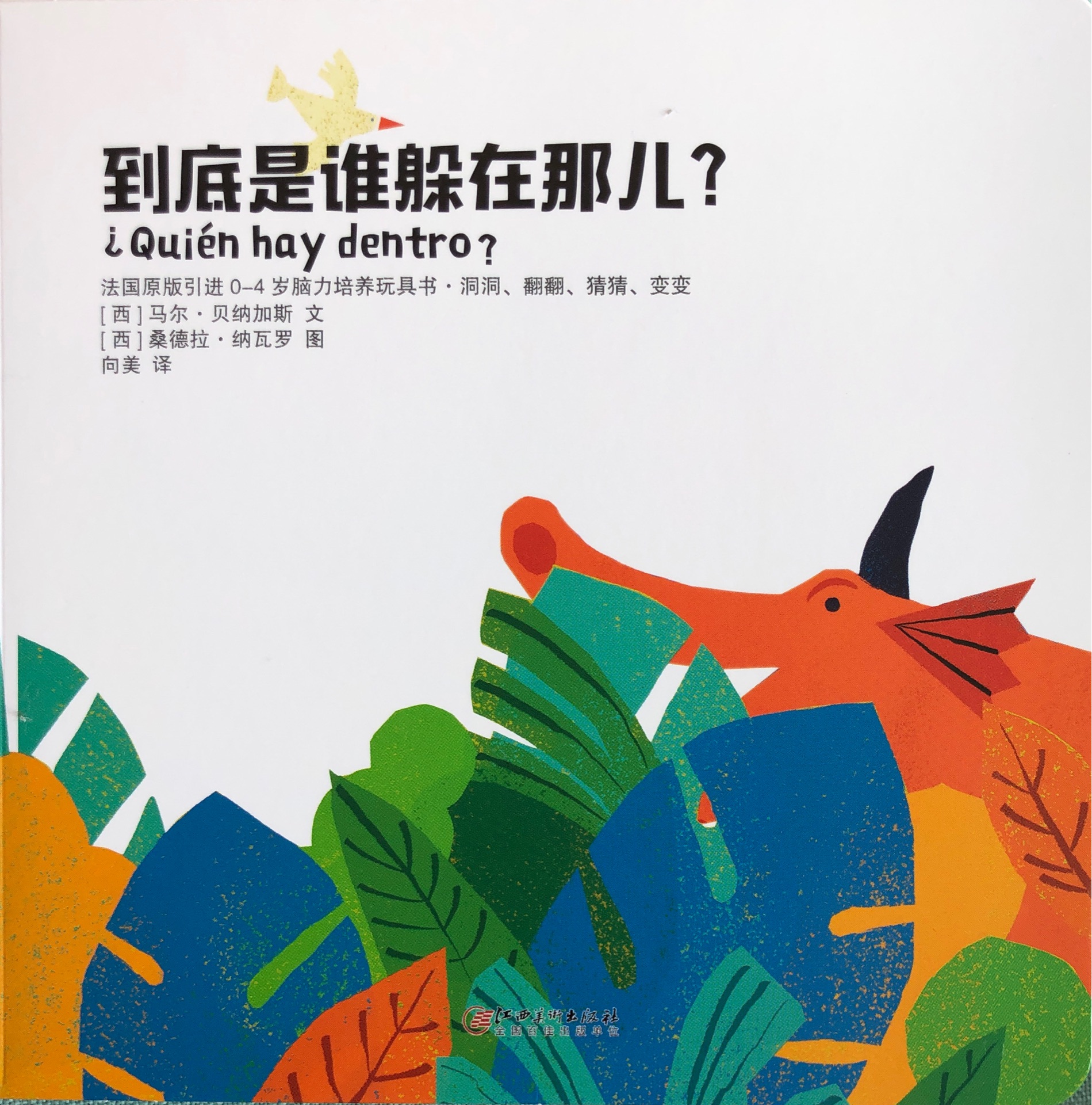 法國原版引進(jìn)腦力培養(yǎng)玩具書：到底是誰躲在那兒