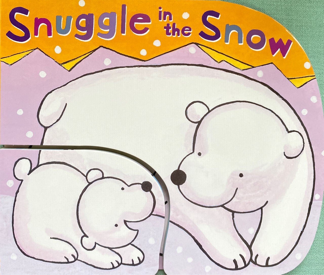 snuggle in the snow