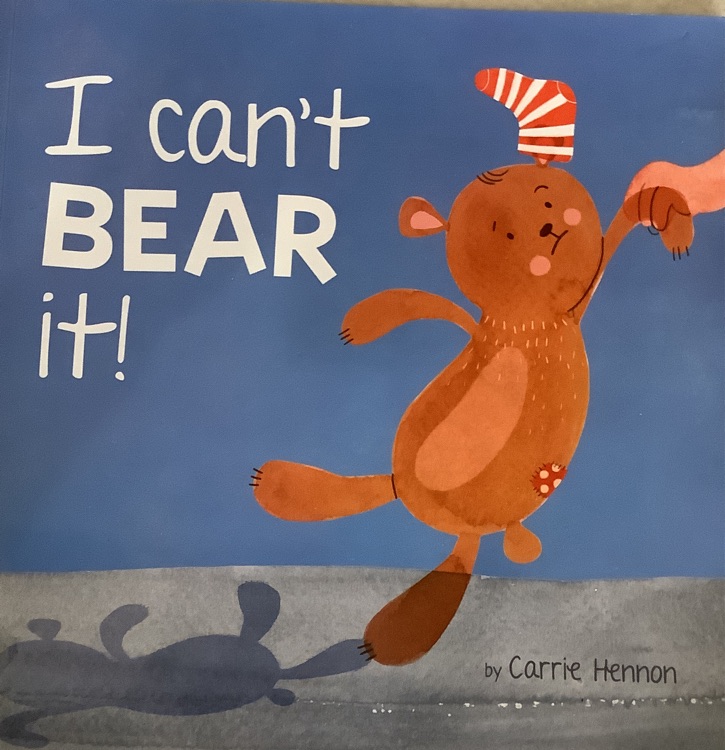 I can't BEAR it!