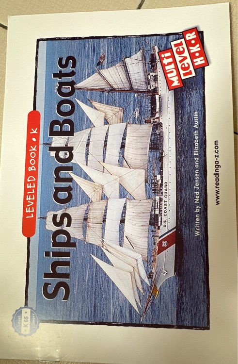 Ships and Boats(RAZ K)
