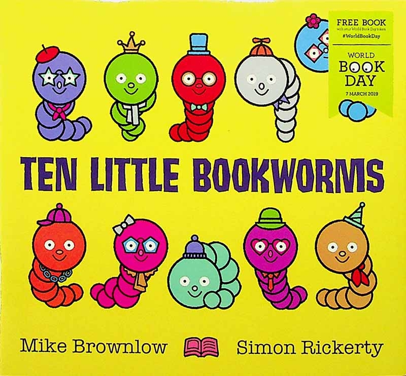 ten little bookworms