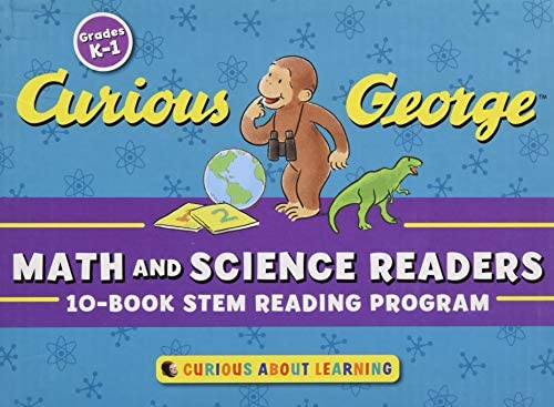 Curious George Math and Science Readers: 10-Book STEM Reading Program