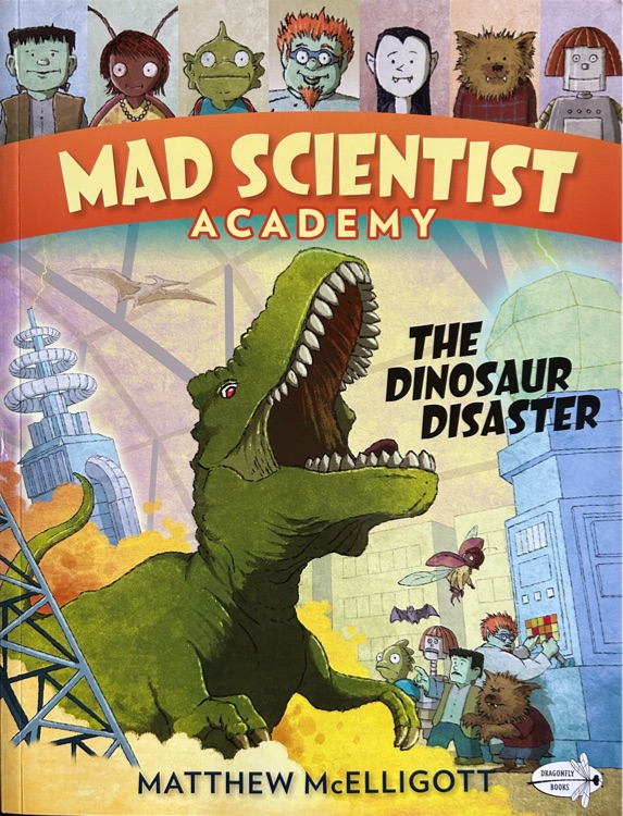 瘋狂科學(xué)高校1 Mad Scientist Academy 科學(xué)百科科普漫畫 英文原版 7-12歲